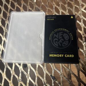 SNK Memory Card Unit • Neo Geo AES MVS System/Console • Genuine NEO-IC8